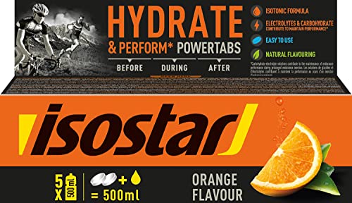 Isostar - Tablettes Effervescentes pour Boisson Isotonique - 10 Tablettes